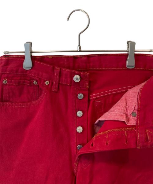 LEVI'S（リーバイス）LEVI'S (リーバイス) 501カラーデニムパンツ レッド サイズ:W31×L32の古着・服飾アイテム