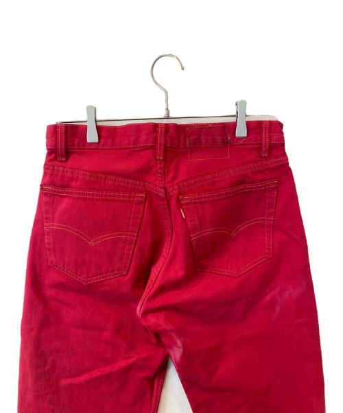 LEVI'S（リーバイス）LEVI'S (リーバイス) 501カラーデニムパンツ レッド サイズ:W31×L32の古着・服飾アイテム