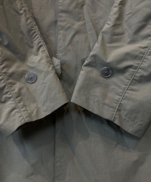 BEAUTY&YOUTH（ビューティーアンドユース）BEAUTY&YOUTH (ビューティーアンドユース) PERTEX バルマカーン コート 1225-115-0174 オリーブ サイズ:L 未使用品の古着・服飾アイテム