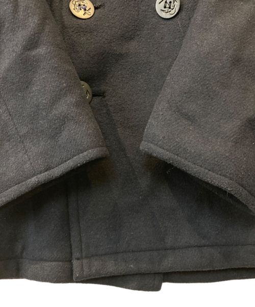 U'S NAVY（ユーエスネイビー）U'S NAVY (ユーエスネイビー) Pコート 0049-7472-16080 ネイビー サイズ:XSの古着・服飾アイテム