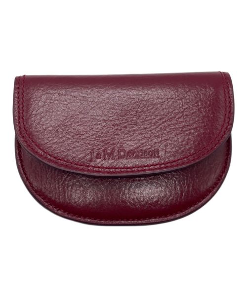 J&M DAVIDSON（ジェイ＆エム デヴィッドソン）J&M DAVIDSON (ジェイ＆エム デヴィッドソン) コインケース 10228N ボルドーの古着・服飾アイテム