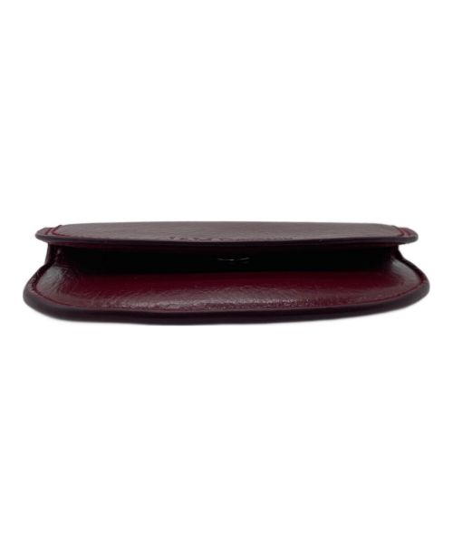 J&M DAVIDSON（ジェイ＆エム デヴィッドソン）J&M DAVIDSON (ジェイ＆エム デヴィッドソン) コインケース 10228N ボルドーの古着・服飾アイテム