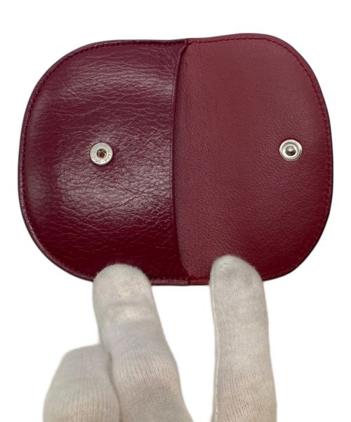 J&M DAVIDSON（ジェイ＆エム デヴィッドソン）J&M DAVIDSON (ジェイ＆エム デヴィッドソン) コインケース 10228N ボルドーの古着・服飾アイテム