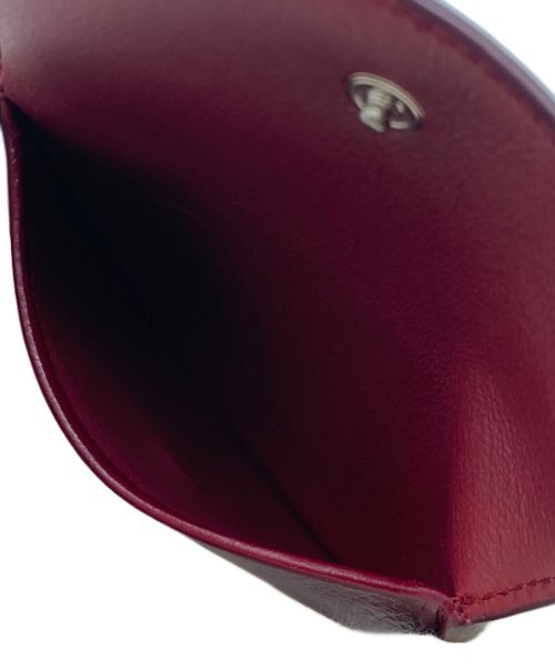 J&M DAVIDSON（ジェイ＆エム デヴィッドソン）J&M DAVIDSON (ジェイ＆エム デヴィッドソン) コインケース 10228N ボルドーの古着・服飾アイテム