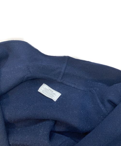 JOURNAL STANDARD relume（ジャーナルスタンダード レリューム）JOURNAL STANDARD relume (ジャーナルスタンダード レリューム) ウールナイロンリバーガウンコート 22020462503030 ネイビー サイズ:36の古着・服飾アイテム