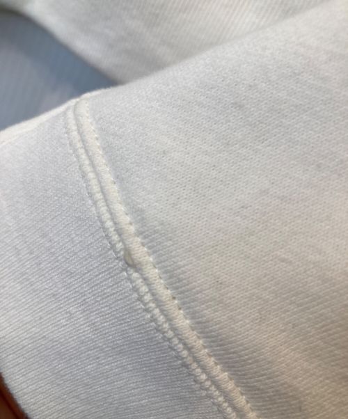 CLANE（クラネ）CLANE (クラネ) SLIT SLEEVE COMPACT ZIP UP HOODIE パーカ ホワイト サイズ:2の古着・服飾アイテム