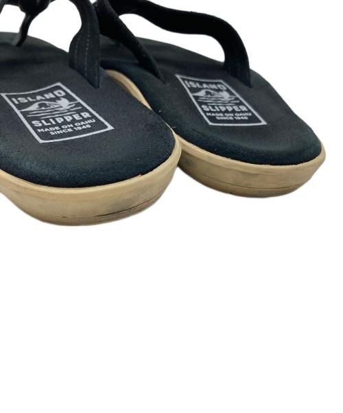 ISLAND SLIPPER（アイランドスリッパ）ISLAND SLIPPER (アイランドスリッパ) サンダル ブラック サイズ:5の古着・服飾アイテム