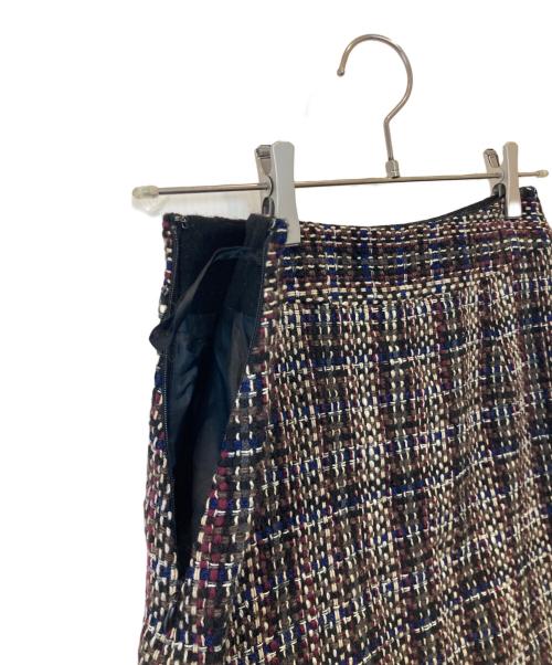 DKNY（ダナキャランニューヨーク）DKNY (ダナキャランニューヨーク) ツィードスーツ グレー サイズ:6の古着・服飾アイテム