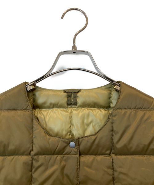 TAION（タイオン）TAION (タイオン) ダウンジャケット カーキ サイズ:Mの古着・服飾アイテム