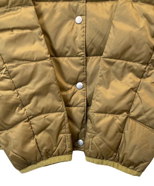 TAION（タイオン）TAION (タイオン) ダウンジャケット カーキ サイズ:Mの古着・服飾アイテム