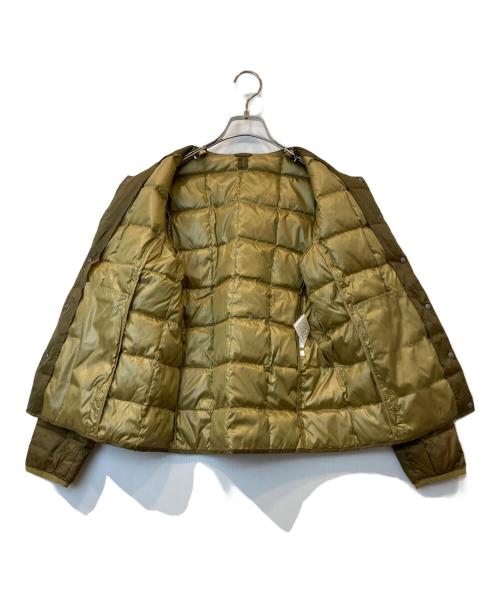 TAION（タイオン）TAION (タイオン) ダウンジャケット カーキ サイズ:Mの古着・服飾アイテム