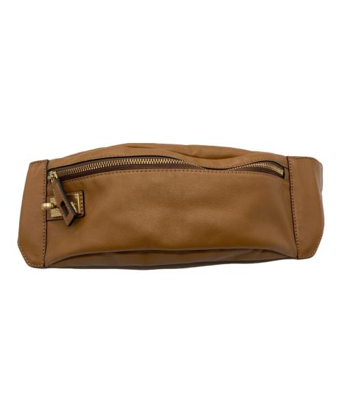 ORSETTO（オルセット）ORSETTO (オルセット) レザーボディバッグ ブラウン サイズ:下記参照の古着・服飾アイテム