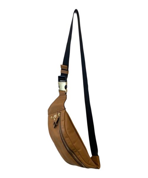 ORSETTO（オルセット）ORSETTO (オルセット) レザーボディバッグ ブラウン サイズ:下記参照の古着・服飾アイテム