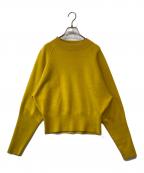 CABANキャバン）の古着「モックネックニット」｜イエロー