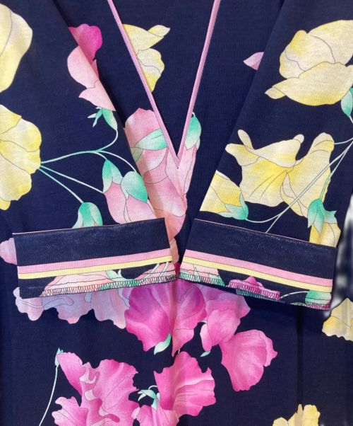 LEONARD（レオナール）LEONARD (レオナール) フラワーワンピース ブラック サイズ:42の古着・服飾アイテム