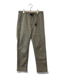 GRAMICCI（グラミチ）の古着「ボンディングニットフリースウィメンズテーパードパンツ GLP-21F069」｜グリーン