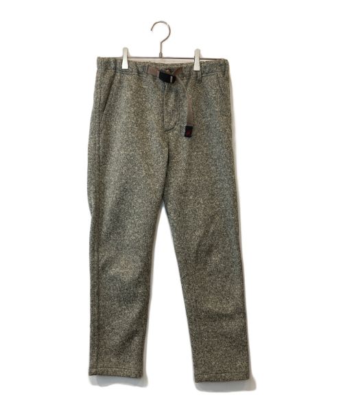 GRAMICCI（グラミチ）GRAMICCI (グラミチ) ボンディングニットフリースウィメンズテーパードパンツ GLP-21F069 グリーン サイズ:Sの古着・服飾アイテム