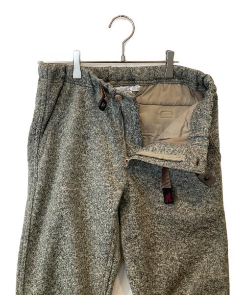 GRAMICCI（グラミチ）GRAMICCI (グラミチ) ボンディングニットフリースウィメンズテーパードパンツ GLP-21F069 グリーン サイズ:Sの古着・服飾アイテム