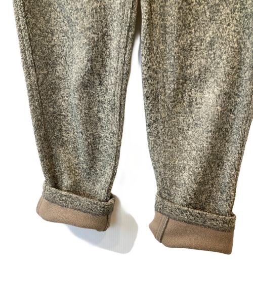 GRAMICCI（グラミチ）GRAMICCI (グラミチ) ボンディングニットフリースウィメンズテーパードパンツ GLP-21F069 グリーン サイズ:Sの古着・服飾アイテム