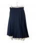 Lily Brown (リリーブラウン) ステップヘムスリットプリーツスカート　LWFS241116 ネイビー サイズ:1：3000円