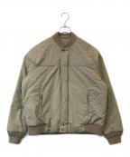 BURLAP OUTFITTERバーラップアウトフィッター）の古着「CAP SHOULDER JACKET」｜ベージュ