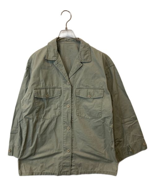 Spick and Span（スピック＆スパン）Spick and Span (スピックアンドスパン) リップストップアーミーシャツ 23011200809030 カーキ サイズ:36 未使用品の古着・服飾アイテム