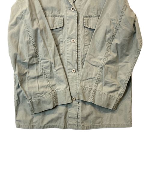 Spick and Span（スピック＆スパン）Spick and Span (スピックアンドスパン) リップストップアーミーシャツ 23011200809030 カーキ サイズ:36 未使用品の古着・服飾アイテム