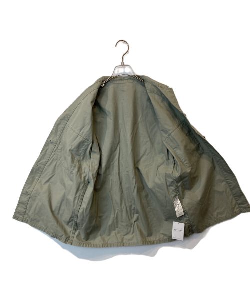 Spick and Span（スピック＆スパン）Spick and Span (スピックアンドスパン) リップストップアーミーシャツ 23011200809030 カーキ サイズ:36 未使用品の古着・服飾アイテム
