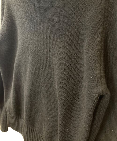 Spick and Span（スピックアンドスパン）Spick and Span (スピックアンドスパン) オフショルダー ニットプルオーバー ブラック サイズ:FREEの古着・服飾アイテム