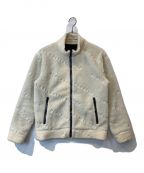 BLACK labブラックラボ）の古着「エンボスロゴボアブルゾン　51P44-454-02」｜ベージュ