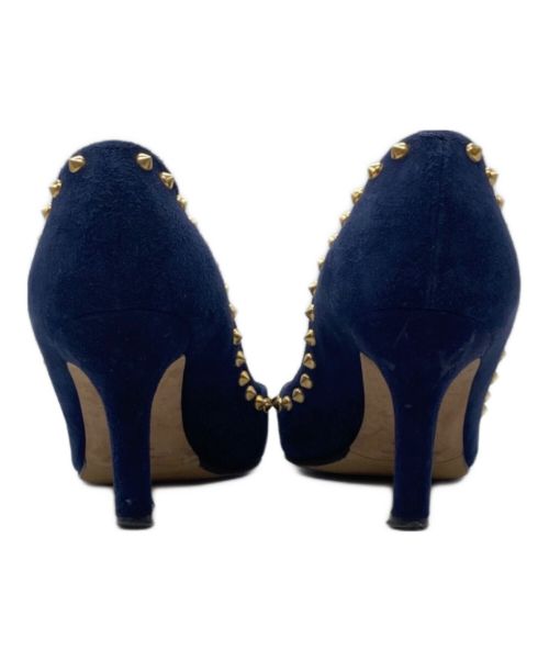 PELLICO（ペリーコ）PELLICO (ペリーコ) スタッズパンプス ネイビー サイズ:36の古着・服飾アイテム