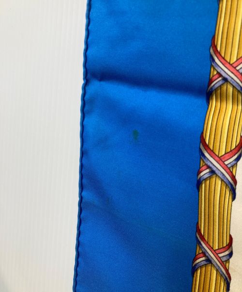 HERMES（エルメス）HERMES (エルメス) カレ90 フランス革命を記念して ブルーの古着・服飾アイテム