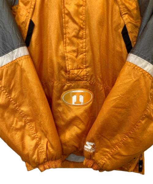 StarStar（スターター）StarStar (スターター) ハーフジップ中綿ジャケット オレンジ サイズ:Lの古着・服飾アイテム