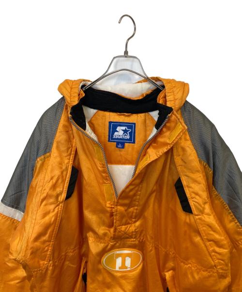 StarStar（スターター）StarStar (スターター) ハーフジップ中綿ジャケット オレンジ サイズ:Lの古着・服飾アイテム