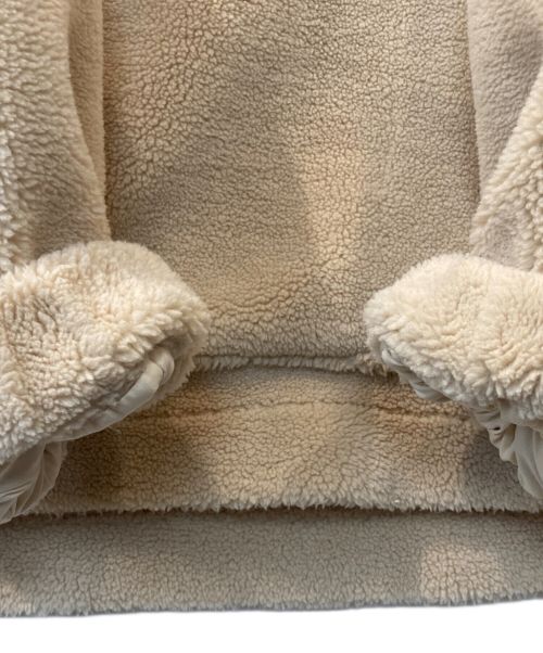 BIRTHDAY BASH（バースデーバッシュ）BIRTHDAY BASH (バースデーバッシュ) BOA FLEECE HOODIE パーカー ベージュ サイズ:Mの古着・服飾アイテム