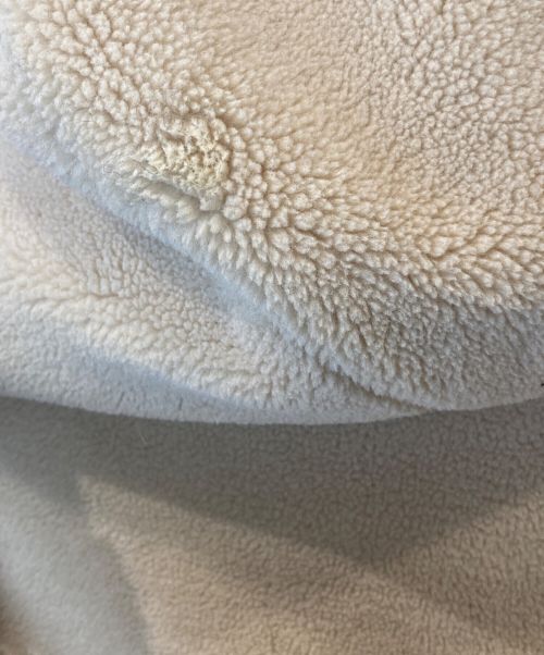 BIRTHDAY BASH（バースデーバッシュ）BIRTHDAY BASH (バースデーバッシュ) BOA FLEECE HOODIE パーカー ベージュ サイズ:Mの古着・服飾アイテム