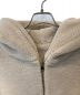 中古・古着 BIRTHDAY BASH (バースデーバッシュ) BOA FLEECE HOODIE パーカー ベージュ サイズ:M：6000円