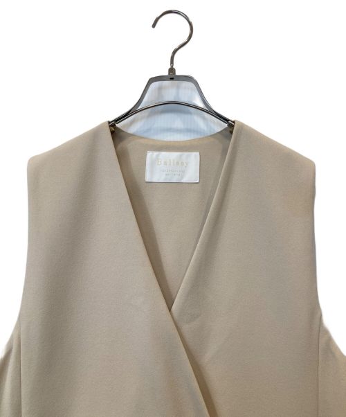 BALLSEY（ボールジィ）BALLSEY (ボールジィ) ドライアムンゼン Vネックジレ ベージュ サイズ:36の古着・服飾アイテム
