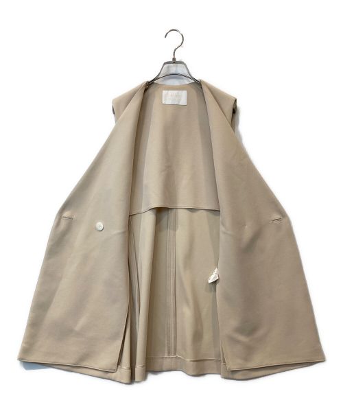 BALLSEY（ボールジィ）BALLSEY (ボールジィ) ドライアムンゼン Vネックジレ ベージュ サイズ:36の古着・服飾アイテム