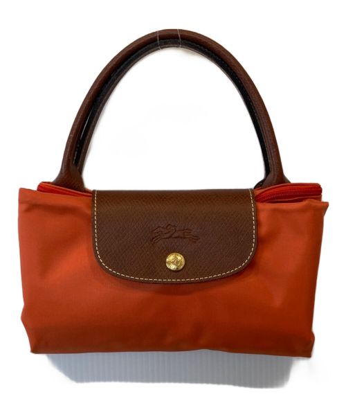 LONGCHAMP（ロンシャン）LONGCHAMP (ロンシャン) ル・プリアージュトートバッグ L1623089 オレンジの古着・服飾アイテム