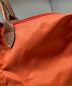 中古・古着 LONGCHAMP (ロンシャン) ル・プリアージュトートバッグ L1623089 オレンジ：4000円