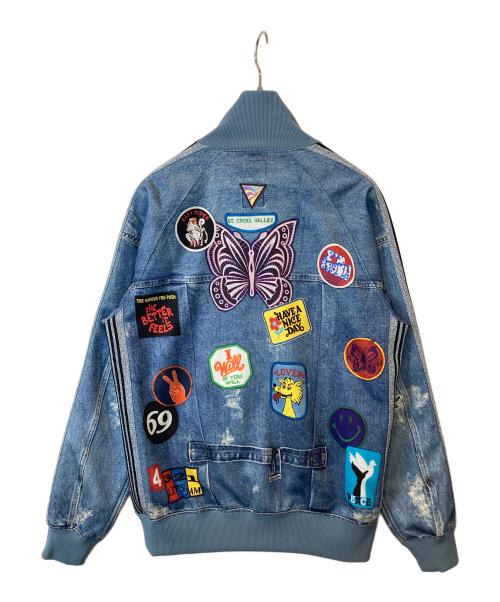 Needles（ニードルズ）Needles (ニードルズ) MIDNIGHT STUDIOS (ミッドナイト スタジオ) デニム転写 トラックジャケット MR431 インディゴ サイズ:Mの古着・服飾アイテム
