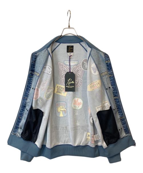 Needles（ニードルズ）Needles (ニードルズ) MIDNIGHT STUDIOS (ミッドナイト スタジオ) デニム転写 トラックジャケット MR431 インディゴ サイズ:Mの古着・服飾アイテム