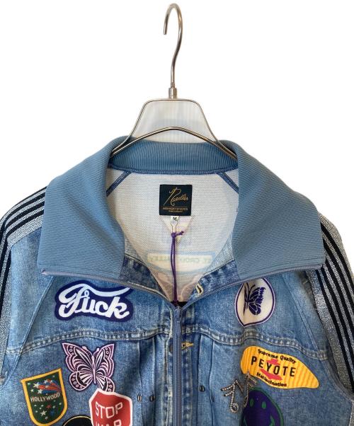 Needles（ニードルズ）Needles (ニードルズ) MIDNIGHT STUDIOS (ミッドナイト スタジオ) デニム転写 トラックジャケット MR431 インディゴ サイズ:Mの古着・服飾アイテム