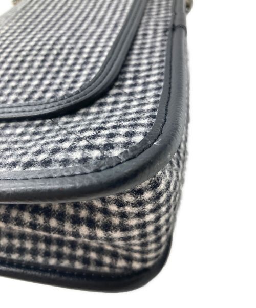 waccowacco（ワッコワッコ）waccowacco (ワッコワッコ) THE RE:LUXE THE RERACS チェーンショルダーバッグ ブラックの古着・服飾アイテム