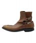 N.HOOLYWOOD (エヌ ハリウッド) レザーブーツ 3702 250 ブラウン サイズ:M：4000円