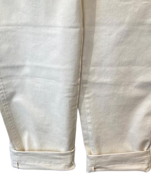 BROOKS BROTHERS（ブルックスブラザーズ）BROOKS BROTHERS (ブルックスブラザーズ) ストレッチコットンツイルプリーテッドファティーグパンツ 100206546 アイボリー サイズ:83.5cm (W33)の古着・服飾アイテム