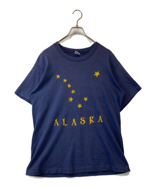 FRUIT OF THE LOOM（フルーツオブザルーム）FRUIT OF THE LOOM (フルーツオブザルーム) プリントTシャツ ネイビー サイズ:Lの古着・服飾アイテム