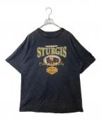 HARLEY-DAVIDSONハーレーダビッドソン）の古着「プリントTシャツ」｜ブラック