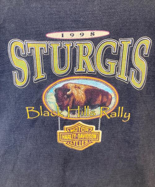 HARLEY-DAVIDSON（ハーレーダビッドソン）HARLEY-DAVIDSON (ハーレーダビッドソン) プリントTシャツ ブラック サイズ:不明の古着・服飾アイテム